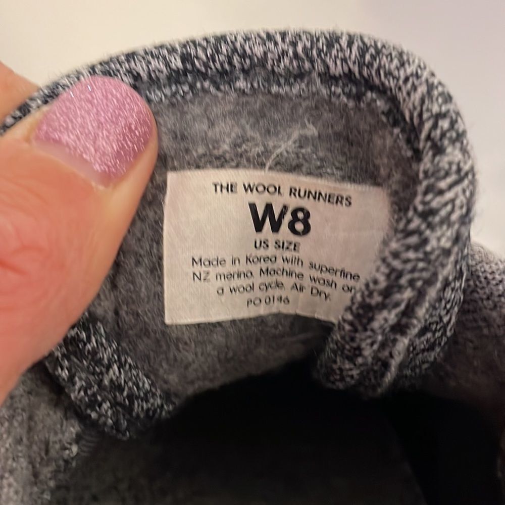 Allbirds woman’s grey specked wool runners - Picture 10 of 10